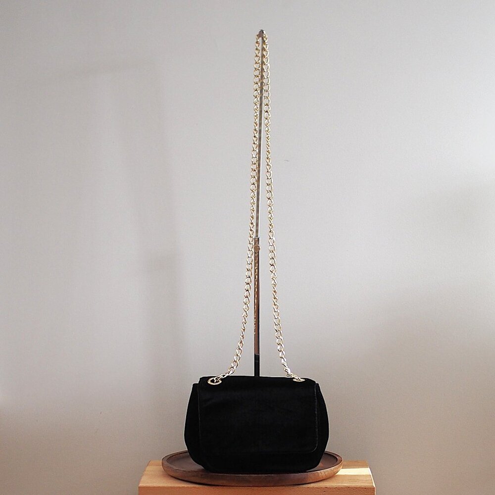 🌷Joe Fresh | Like NEW Black Velvet Evening Purse or Clutch
